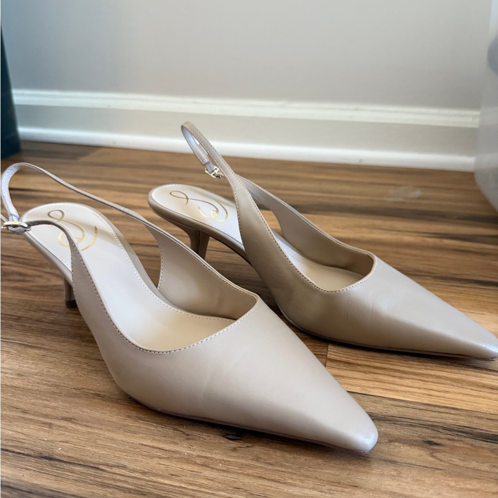 Sam Edelman Beige Bianka Pump Size 8